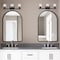 Designers Fountain Vibrato 24in 3-Light Matte Black Transitional Indoor Vanity Light with Clear Glass Shades D285M-3B-MB - alternate 2